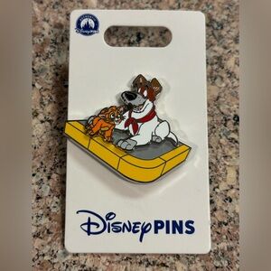2025 Disney Parks Oliver & Company Dodger & Oliver OE Pin